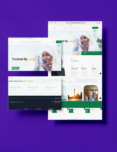 IQRA FM RADIO Website Design